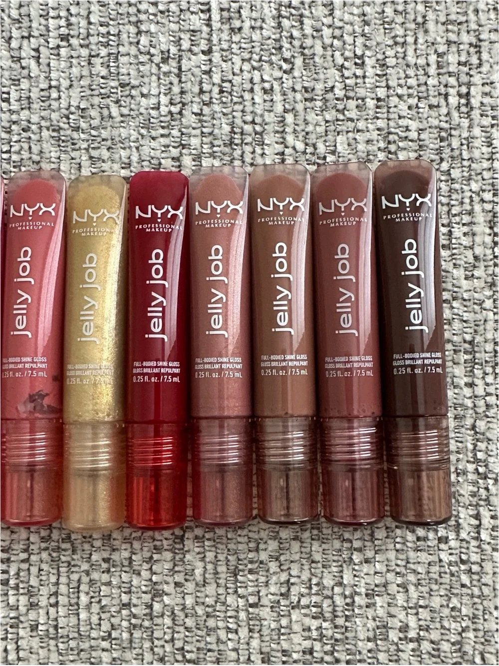 NYX included shades variety